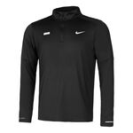 Nike Kleding Nike Dri-Fit Dri-FIT Element Flash Half-Zip Hardloopshirt Heren-Zwart,Zilver