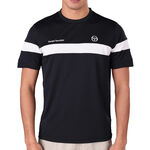 Sergio Tacchini Tenniskleding Sergio Tacchini Leone T-shirt Heren - zwart, wit