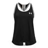 Knockout Tanktop Meisjes - zwart, 