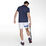 Ocean Block Stripe Tournament Polo