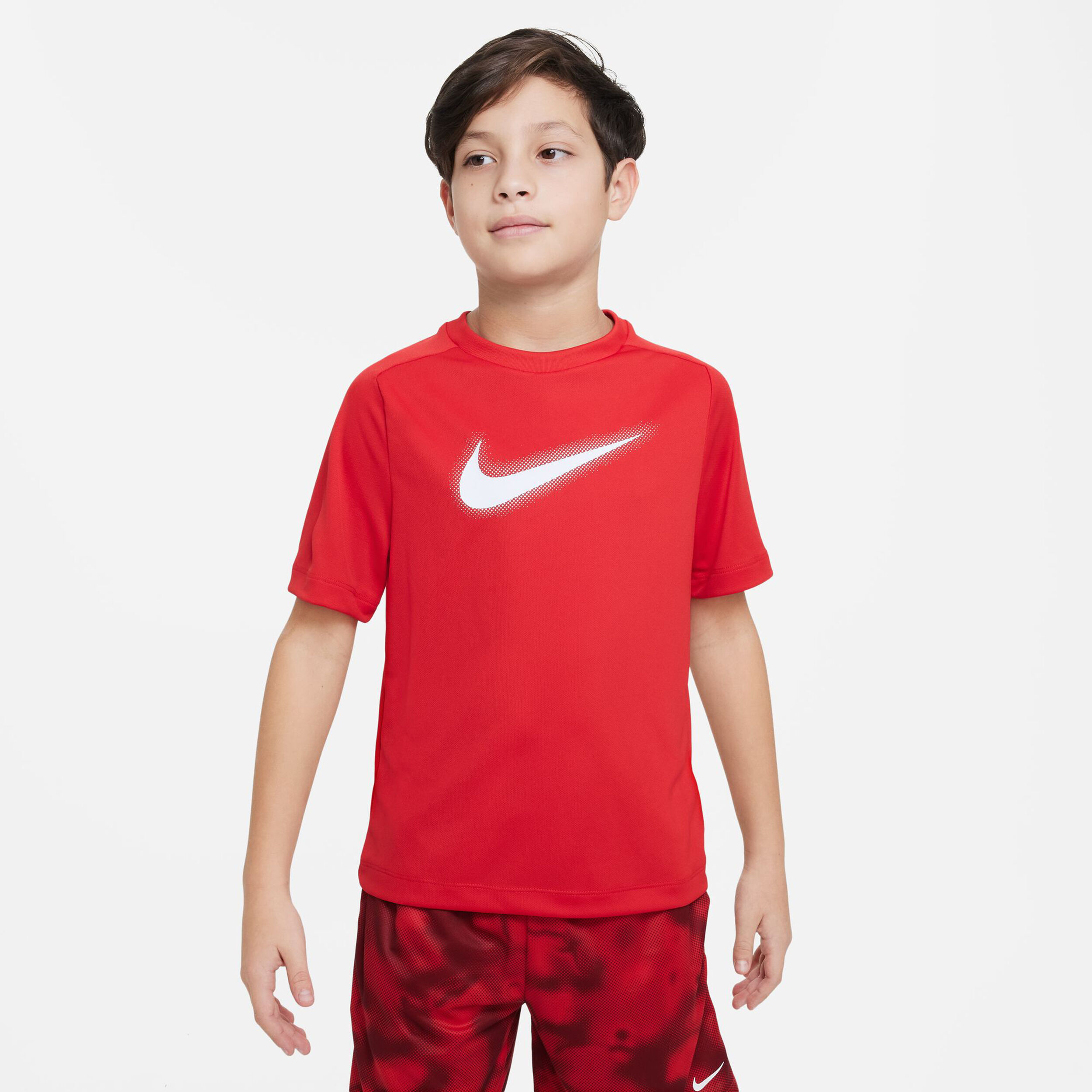 Nike t on sale shirt rood