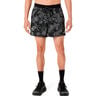 Fujitrail AOP 5in Hardloopshorts Heren-zwart, grijs
