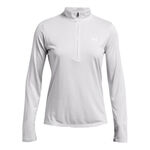 Under Armour Kleding Under Armour Tech Half-Zip Twist Longsleeve Dames-Grijs