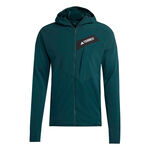 adidas Kleding adidas Terrex TRK ClimaWarm Fleece Hardloopjas Heren-Groen