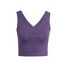 Essentials Small Logo Tanktop Dames-paars