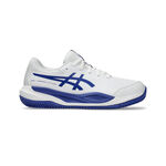 ASICS Tennisschoenen ASICS Gel-Resolution X Gravelschoen Kinderen-Wit,Donkerblauw