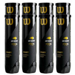 Wilson Bal met binnendruk Wilson US Open Verpakking 4 Stuks