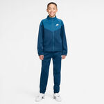 Nike Kleding Nike Dri-Fit Full-Zip Trainingspak Kinderen - petrolblauw, blauw