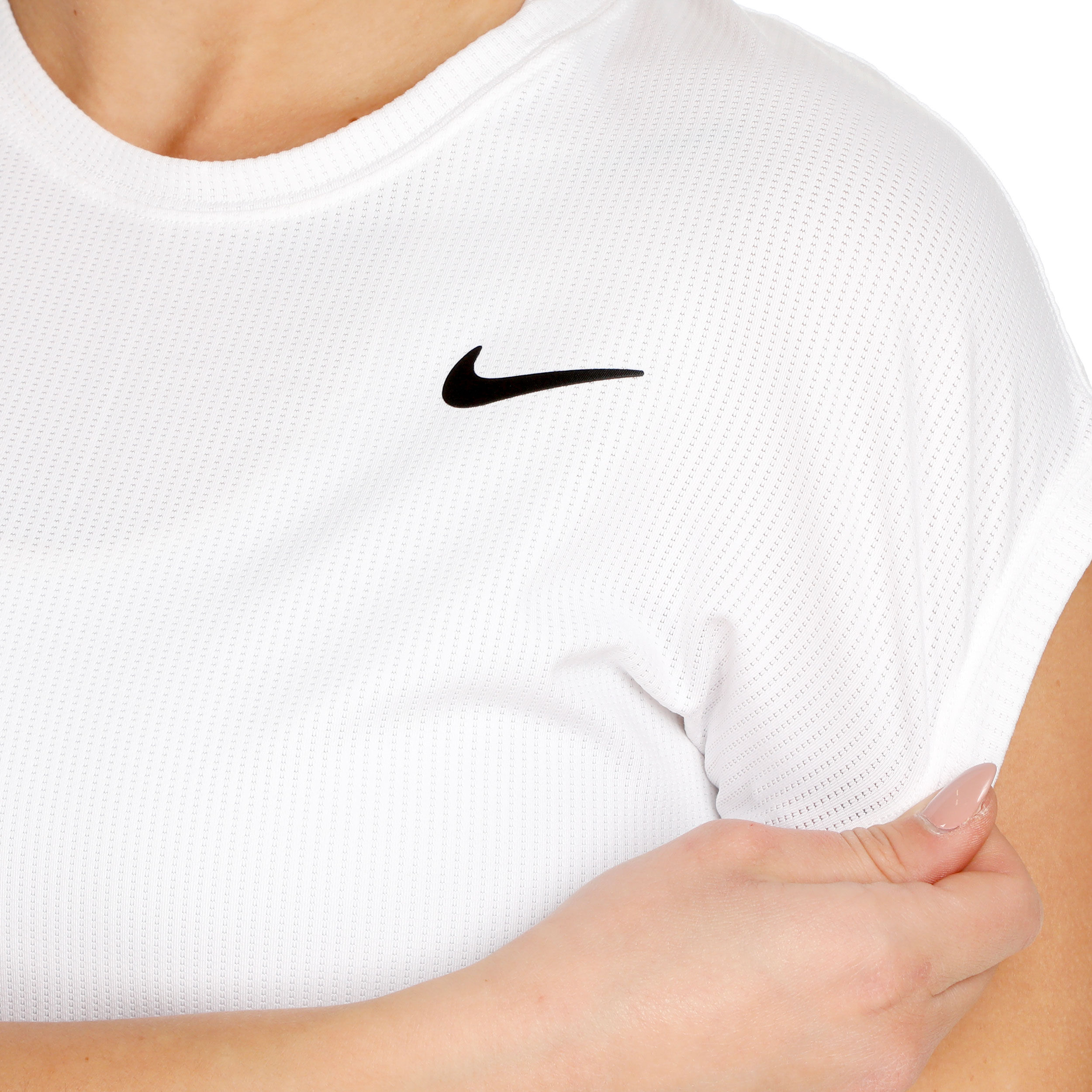 Wit nike shirt dames hot sale