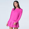 Linen Nouveau Hype Longsleeve Dames - pink, 