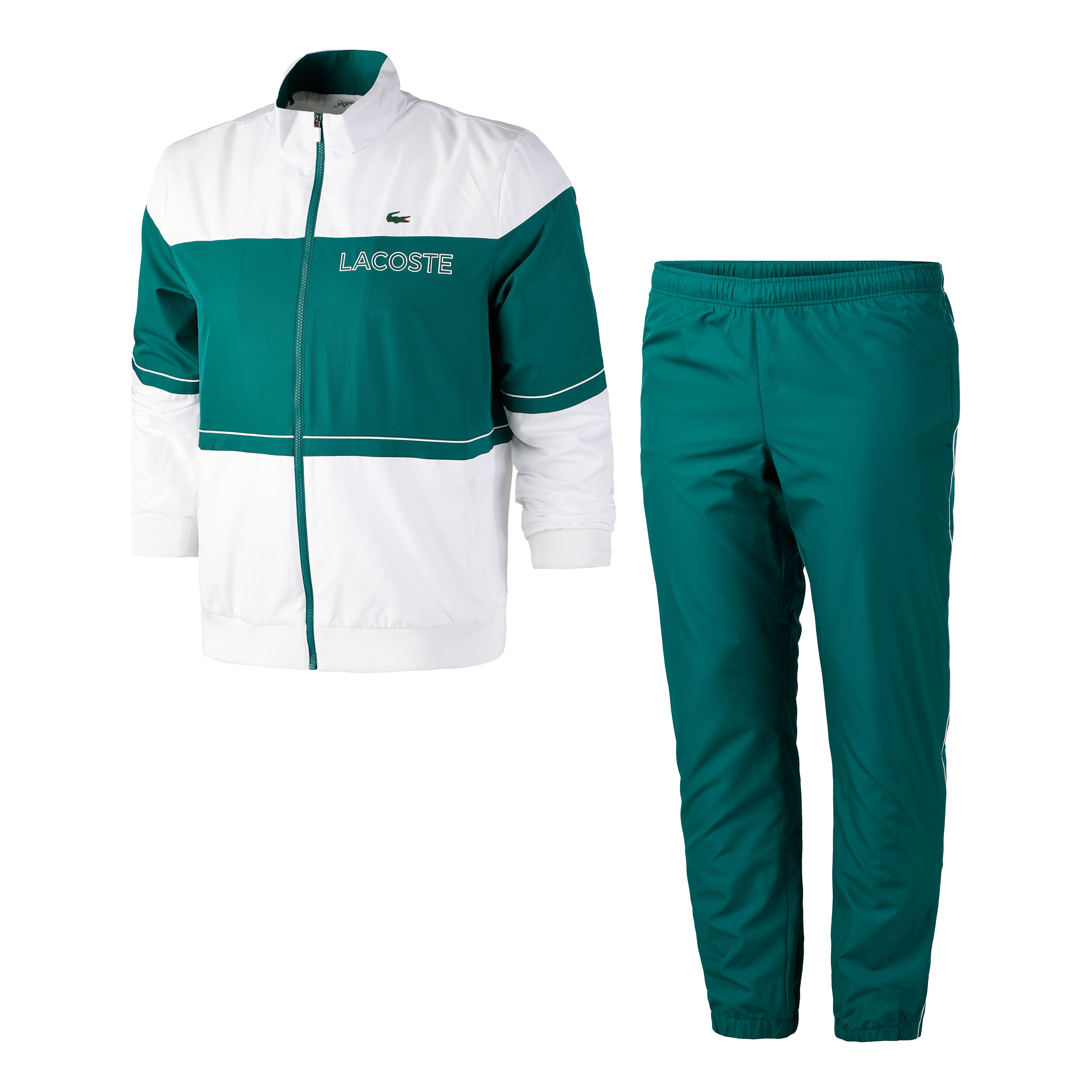Trainingspak Heren Groen Wit