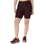 ASICS Kleding ASICS Road High Waist 8in Sprinter Hardlooplegging Dames-Donkerrood