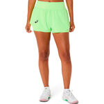 ASICS Tenniskleding ASICS Match Laser Cut  Shorts Dames-limoen