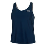 Bullpadel Kleding Bullpadel Oroso Tanktop Dames-Donkerblauw
