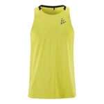 Craft Kleding Craft Pro Hypervent Hardloopshirt Heren-Limoen
