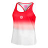 Crew Gradiant Tanktop Dames-Rood,Wit