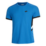 Lotto Kleding Lotto Squadra III T-shirt Heren-Blauw,Zwart