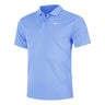 Dri-Fit Victory Court Solid Polo Heren - lichtblauw, wit