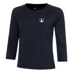Quiet Please Kleding Quiet Please Mixed Longsleeve Dames-Donkerblauw