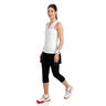 Crew 2.0 V-Neck Tanktop Dames-wit