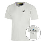 Quiet Please T-shirt Quiet Please Crush On Court Essentials T-shirt Heren-lichtgrijs, zwart