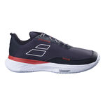 Babolat Tennisschoenen Babolat SFX Evo Allcourt Schoen Heren-Zwart,Koraal