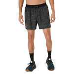 ASICS Kleding ASICS Fujitrail AOP 5in Hardloopshorts Heren-Zwart