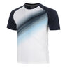 Topspin T-shirt Heren-donkerblauw, wit