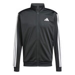 adidas Kleding adidas 3Stripes Trainingsjack Heren-Zwart,Wit