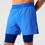 Bj&ouml;rn Borg Tenniskleding Bj&ouml;rn Borg Borg 2 In 1 Shorts Heren - lichtblauw