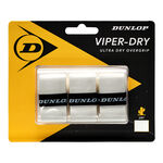 Dunlop Overgrips Dunlop  Viperdry  Verpakking 3 stuks - wit