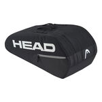 HEAD HEAD Base Racquet Bag L Rackettas 9 stuks - zwart