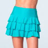 Linen Nouveau Awesome Ruffle Rok Dames-turkoois