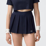 334 Kleding DSSLR Match Rok Dames-Donkerblauw
