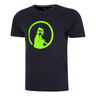 Wild Trainings T-shirt Heren-Donkerblauw,Neongroen