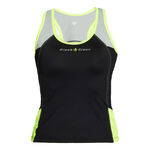 Black Crown Kleding Black Crown Santander T-shirt Dames-Zwart,Limoen