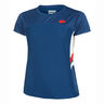 Squadra III T-shirt Dames-Blauw,Wit