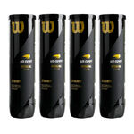 Wilson Bal met binnendruk Wilson US Open Verpakking 4 Stuks