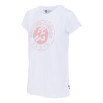 Roland Garros Kleding Roland Garros Big Logo T-shirt Dames-Wit