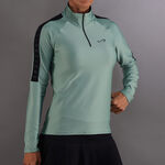 Endless Kleding Endless Kirsch Iconic Ii Longsleeve Dames-Groen,Donkerblauw