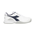 Diadora Tennisschoenen Diadora S.Challenge 6 SL Tennisschoen Tapijt Kinderen-Wit,Blauw