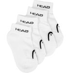 HEAD Kleding HEAD Performance Crew Tennissokken Verpakking 3 stuks Kinderen - wit, 