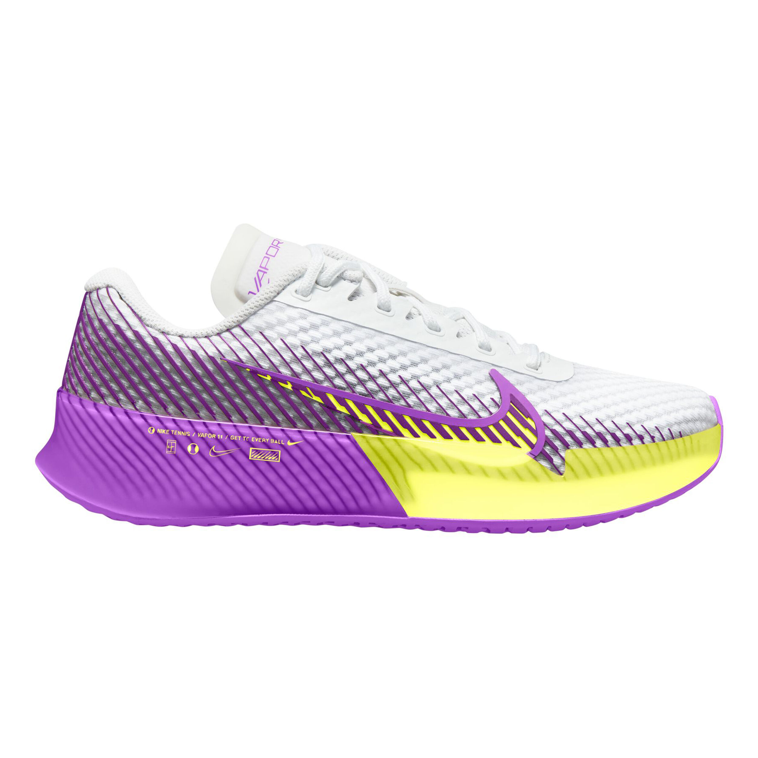 Buy Nike Air Zoom Vapor 11 Allcourt Schoen Dames Wit Paars online Tennis Point BE