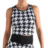 Chill Tanktop Dames-Zwart,Wit