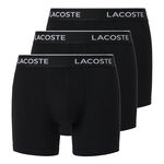 Lacoste Boxershort Lacoste Boxershorts Courts long 3er Pack Boxershort Heren-zwart, wit