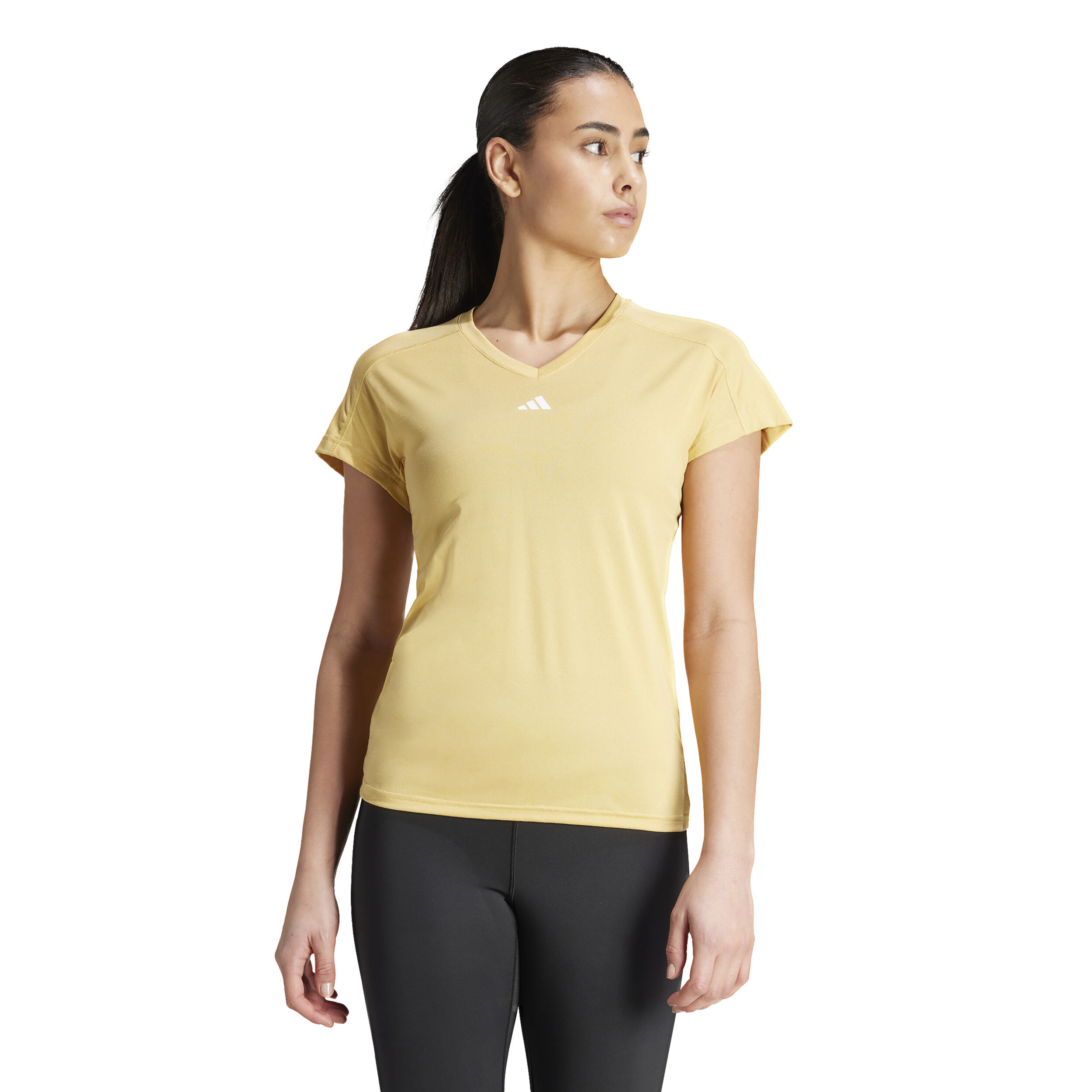 Buy adidas Training Essential MIN T shirt Dames Geel online Tennis Point BE