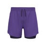 Zeroweight 5in 2in1 Hardloopshorts Heren-Paars