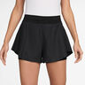 Court Dri-Fit Advantage Ace Short Voor Tennisballen Dames-Zwart,Zwart