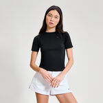Ellesse Tenniskleding Ellesse La Bella Seamless T-shirt Dames - zwart