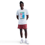 Nike Kleding Nike Court Dri-Fit Tee Court T-shirt Heren - wit, 